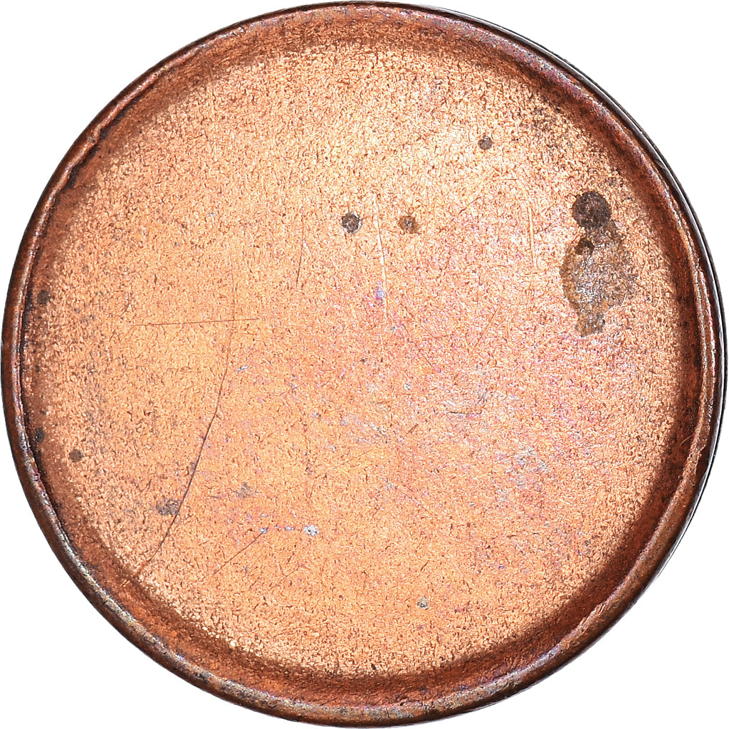 European Union, 2 Euro Cent, Blank planchet, AU(55-58), Copper Plated Steel