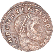 Moeda, Maxentius, Follis, AD 310-311, Rome, EF(40-45), Bronze, RIC:258