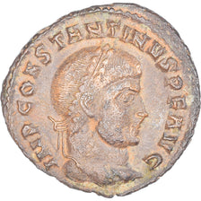 Coin, Constantine I, Follis, 317-318, Thessalonica, EF(40-45), Bronze, RIC:19