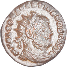 Moneta, Constantius I, Fraction Æ, 295-299, Kyzikos, BB, Bronzo, RIC:18a