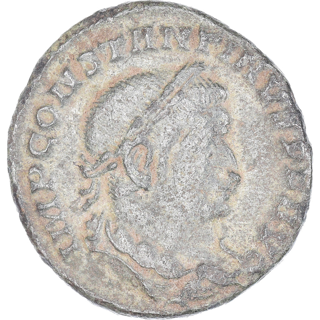Moneta, Constantine I, Follis, 309-310, Lyon - Lugdunum, BB, Bronzo, RIC:308