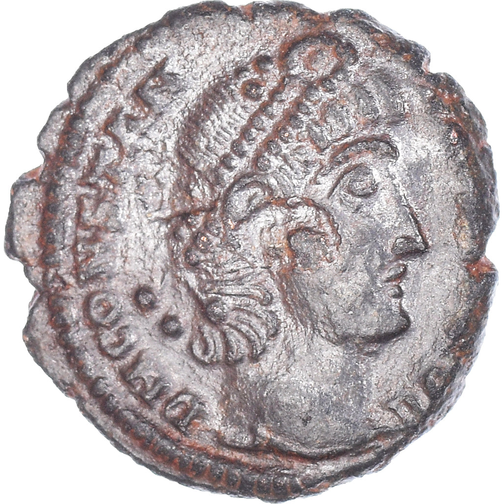 Moneta, Constantius II, Nummus, 337-347, Antioch, EF(40-45), Brązowy, RIC:65