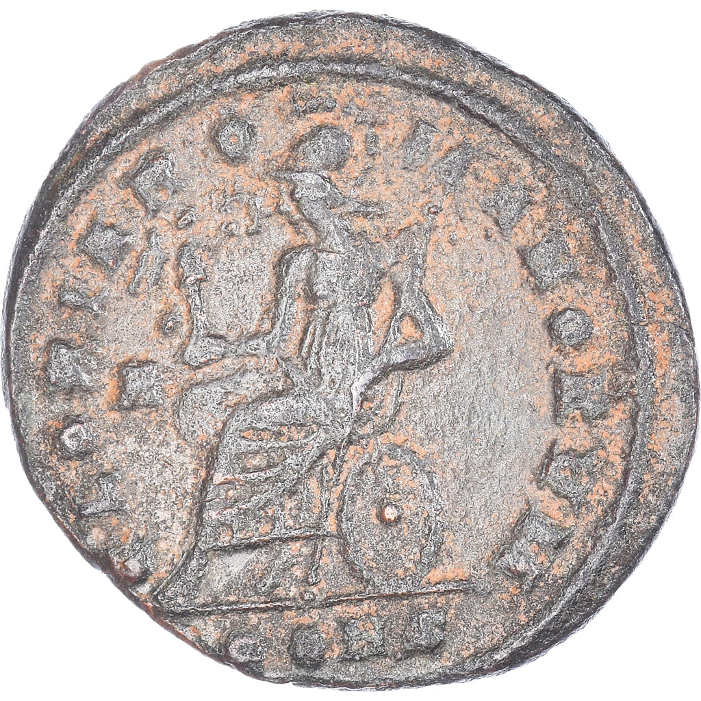 Moneta, Constantine I, Follis, 327, Constantinople, EF(40-45), Brązowy, RIC:17