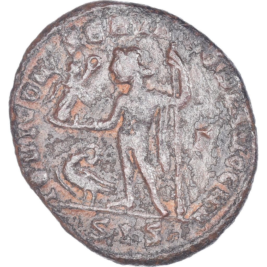 Coin, Constantine I, Follis, 313-315, Siscia, VF(30-35), Bronze, RIC:7