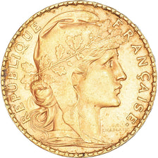 Moneta, Francia, Marianne, 20 Francs, 1899, Paris, BB+, Oro, KM:847