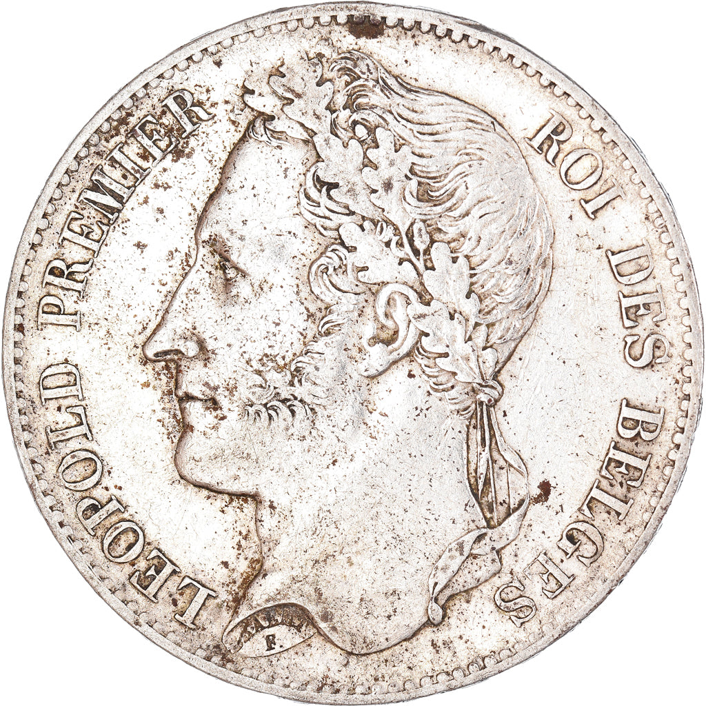 Coin, Belgium, Leopold I, 5 Francs, 5 Frank, 1849, EF(40-45), Silver, KM:3.2