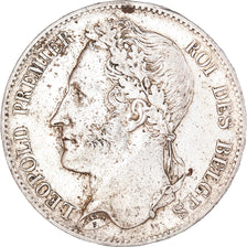 Coin, Belgium, Leopold I, 5 Francs, 5 Frank, 1849, EF(40-45), Silver, KM:3.2