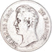 Moneta, Francia, Charles X, 5 Francs, 1825, Paris, MB+, Argento, KM:720.1