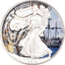 Munten, Verenigde Staten, Silver Eagle, Dollar, 2016, Philadelphia, Colourized