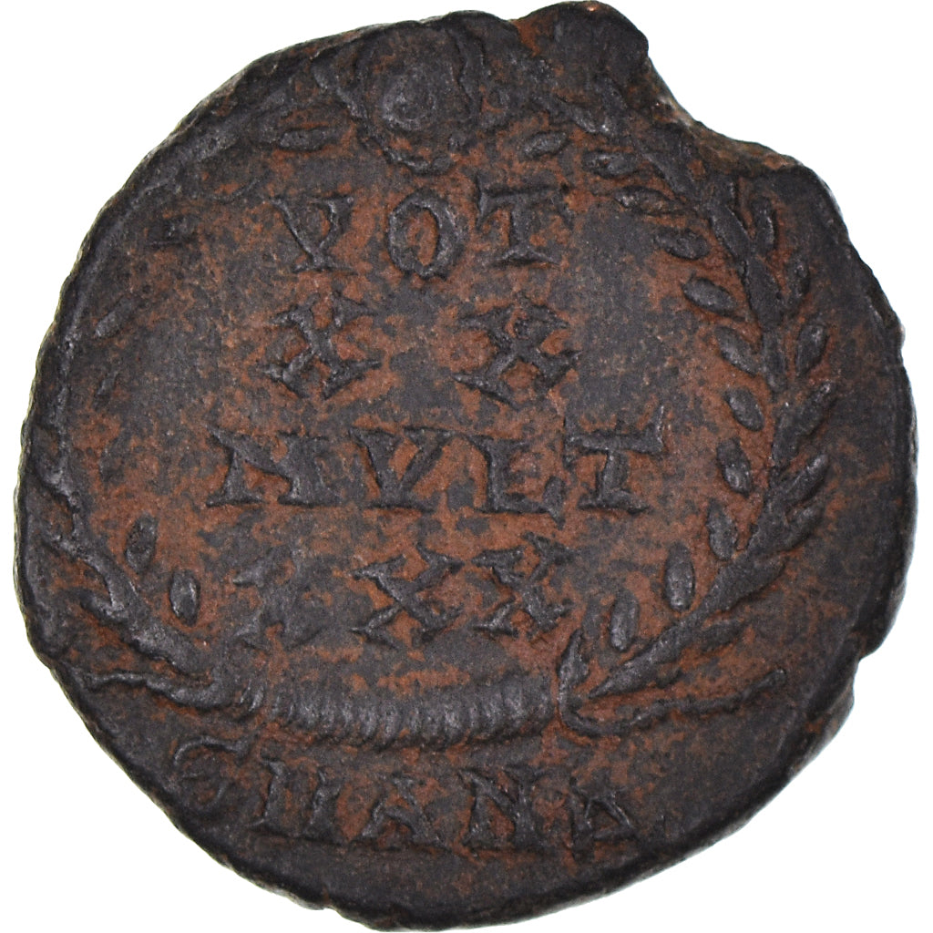 Moneta, Constantius II, Nummus, 347-348, Antioch, EF(40-45), Brązowy, RIC:113