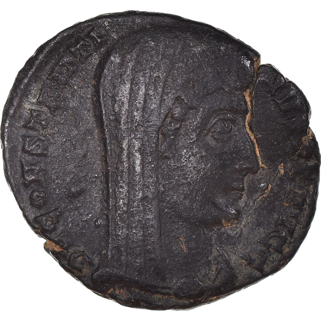 Moneta, Constantine II, Nummus, 337-340, Constantinople, EF(40-45), Brązowy