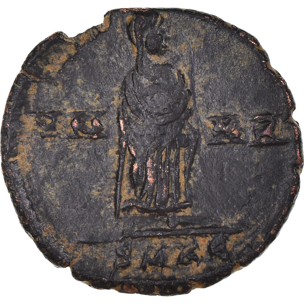 Monnaie, Constantin I, Nummus, 347-348, Cyzique, TTB, Bronze, RIC:46