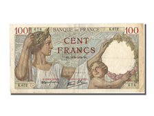 Billete, Francia, 100 Francs, 100 F 1939-1942 ''Sully'', 1939, 1939-09-14, MBC