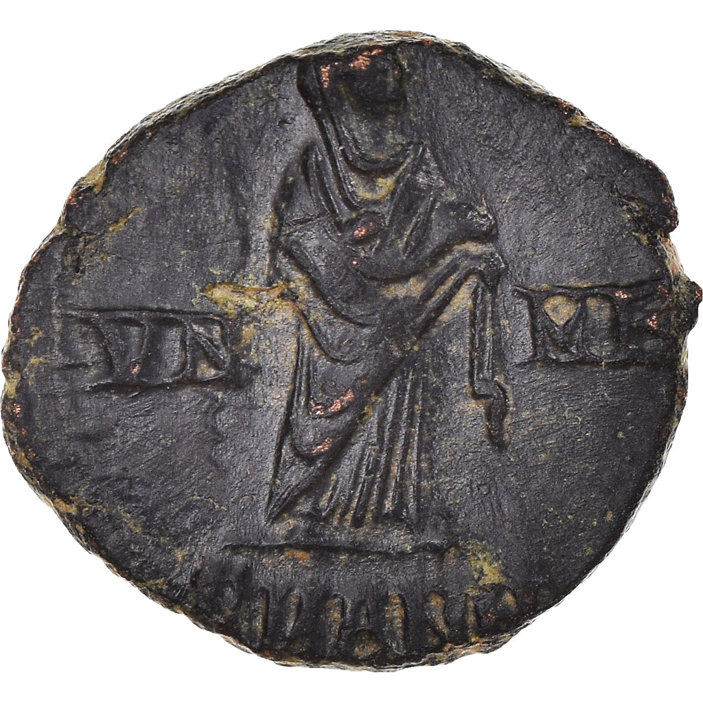 Monnaie, Constantin I, Nummus, 347-348, Antioche, TTB, Bronze, RIC:112