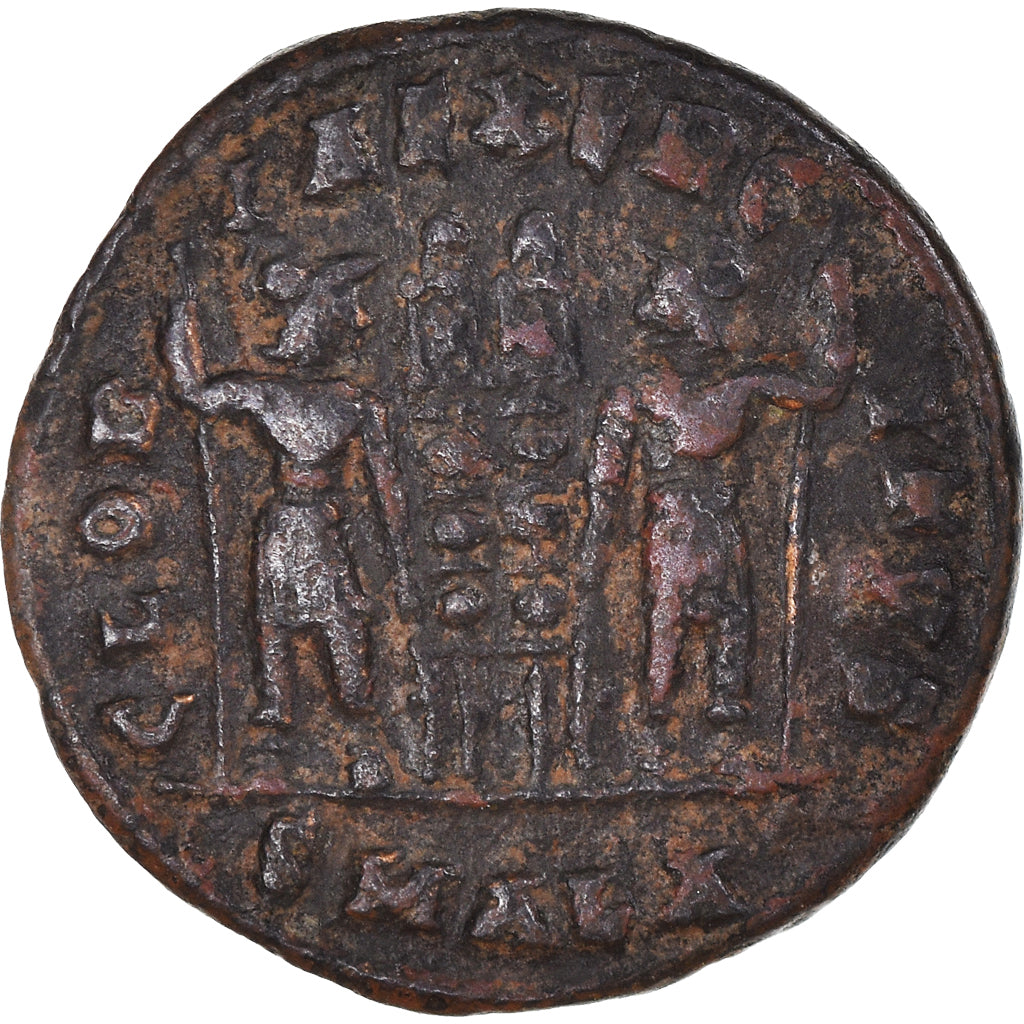 Moneta, Constantius II, Follis, 333-335, Alexandria, VF(30-35), Brązowy, RIC:60