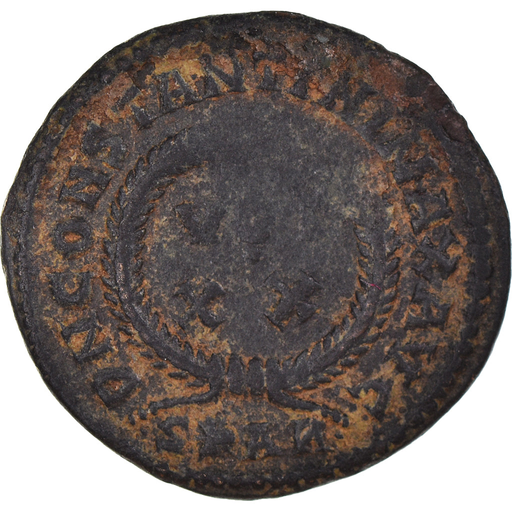 Monnaie, Constantin I, Follis, 322-323, Arles, TB+, Bronze, RIC:252