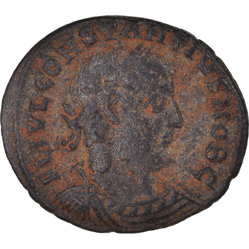 Monnaie, Constance II, Follis, 335-336, Thessalonique, TTB, Bronze, RIC:200
