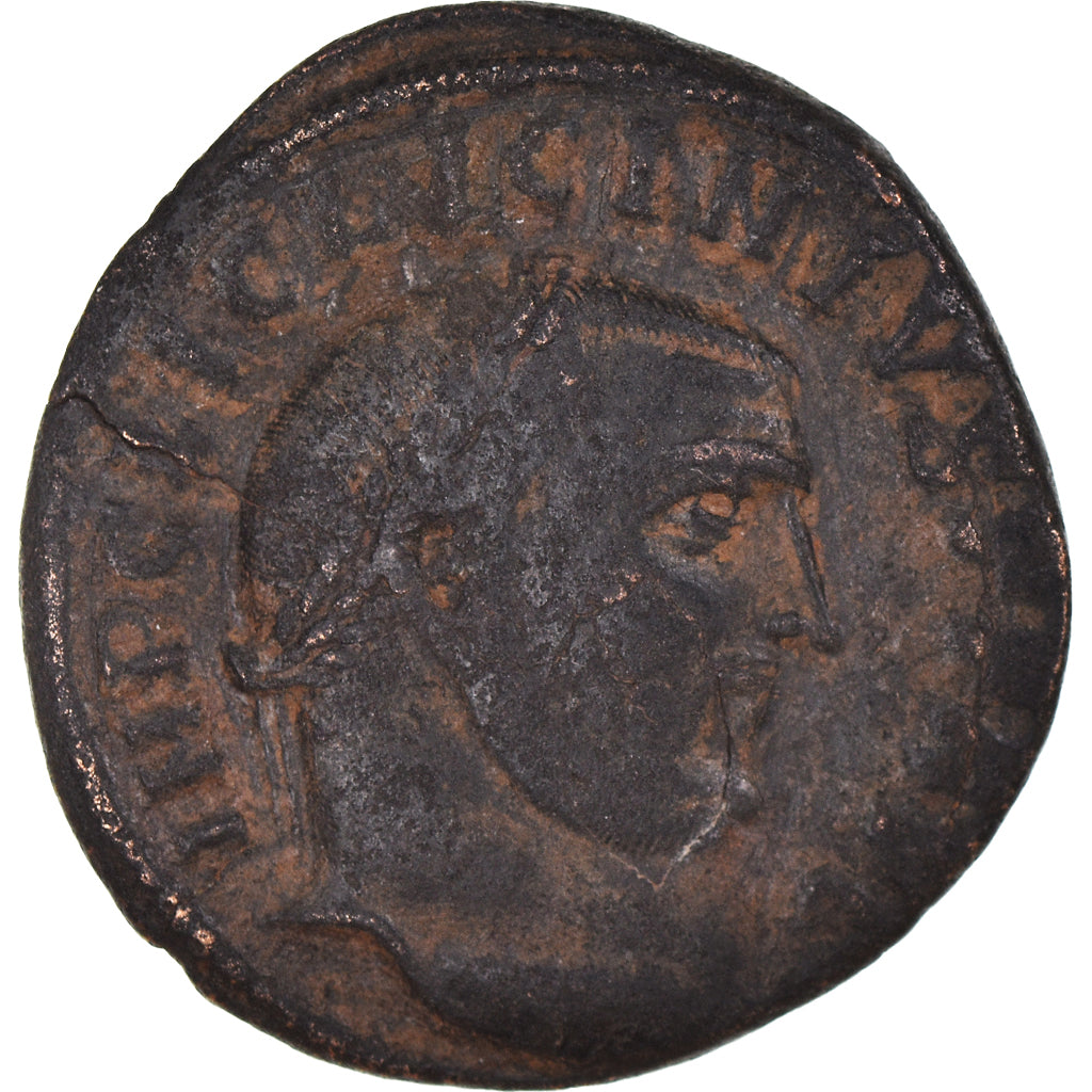 Moneta, Licinius I, Follis, 312, Antioch, VF(30-35), Brązowy, RIC:165