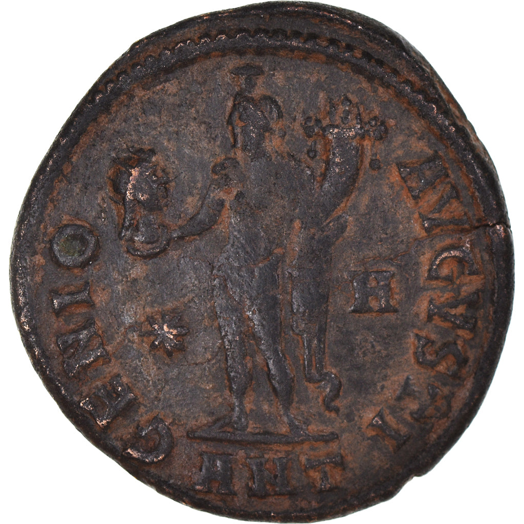 Moneta, Licinius I, Follis, 312, Antioch, VF(30-35), Brązowy, RIC:165