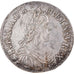 Coin, France, Louis XIV, 1/2 Écu à la mèche longue, 1651, Montpellier