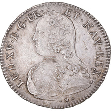 Moneda, Francia, Louis XIV, 1/2 Ecu aux branches d'olivier, 1740, Strasbourg