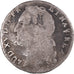 Moeda, França, Louis XV, 1/10 Écu au bandeau, 1769, Metz, F(12-15), Prata