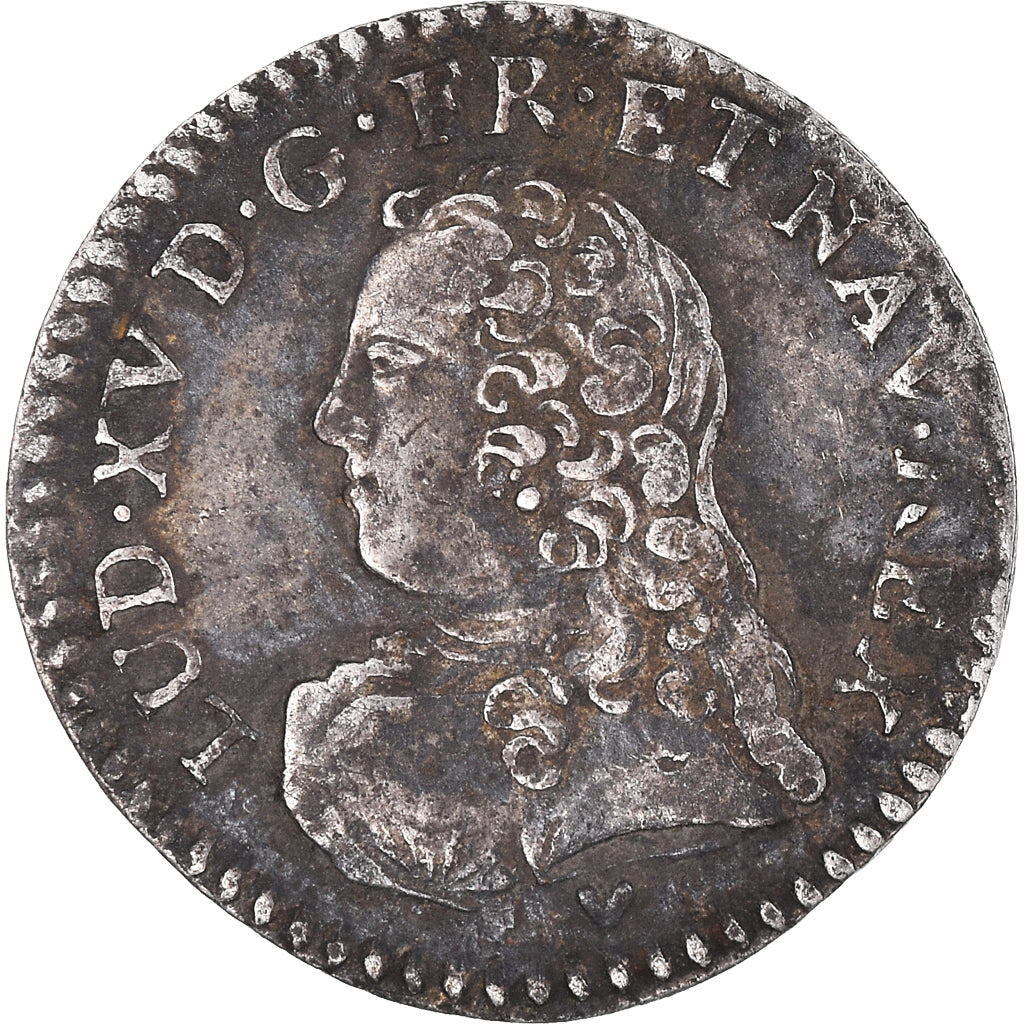 Moneta, Francja, Louis XV, 1/20 Ecu aux branches d'olivier, 1727, Strasbourg