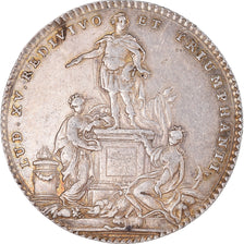 France, Token, États de Bretagne, États de Rennes, 1754, AU(50-53), Silver