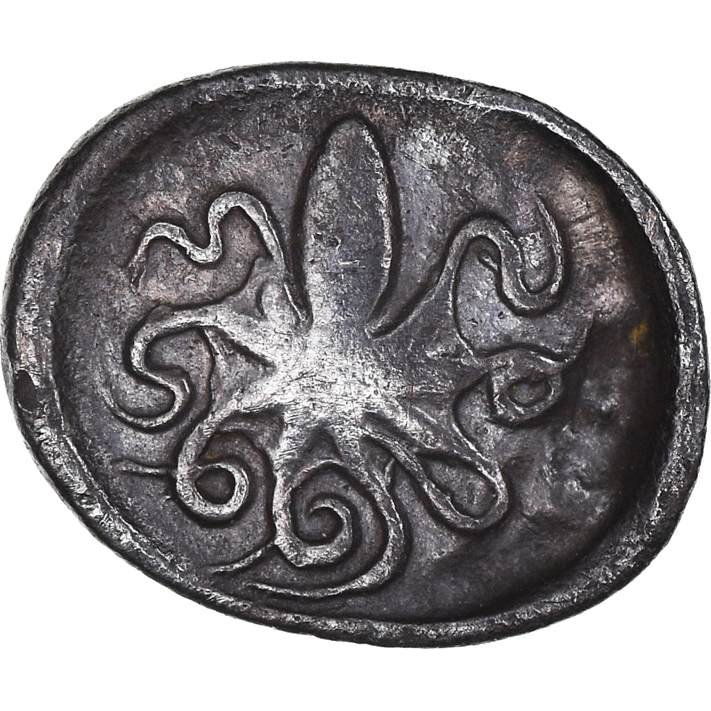 Coin, Sicily, Litra, 466-405 BC, Syracuse, VF(30-35), Silver, HGC:2-1375