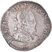 Coin, France, Henri III, Teston, 1575, Bordeaux, VF(30-35), Silver, Sombart:4646