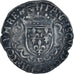 Coin, France, François Ier, Douzain à la croisette, Lyon, VF(30-35), Billon