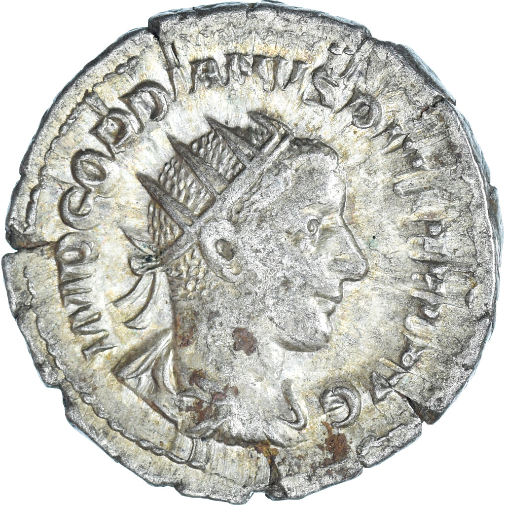 Moneda, Gordian III, Antoninianus, 243, Rome, MBC+, Vellón, RIC:90