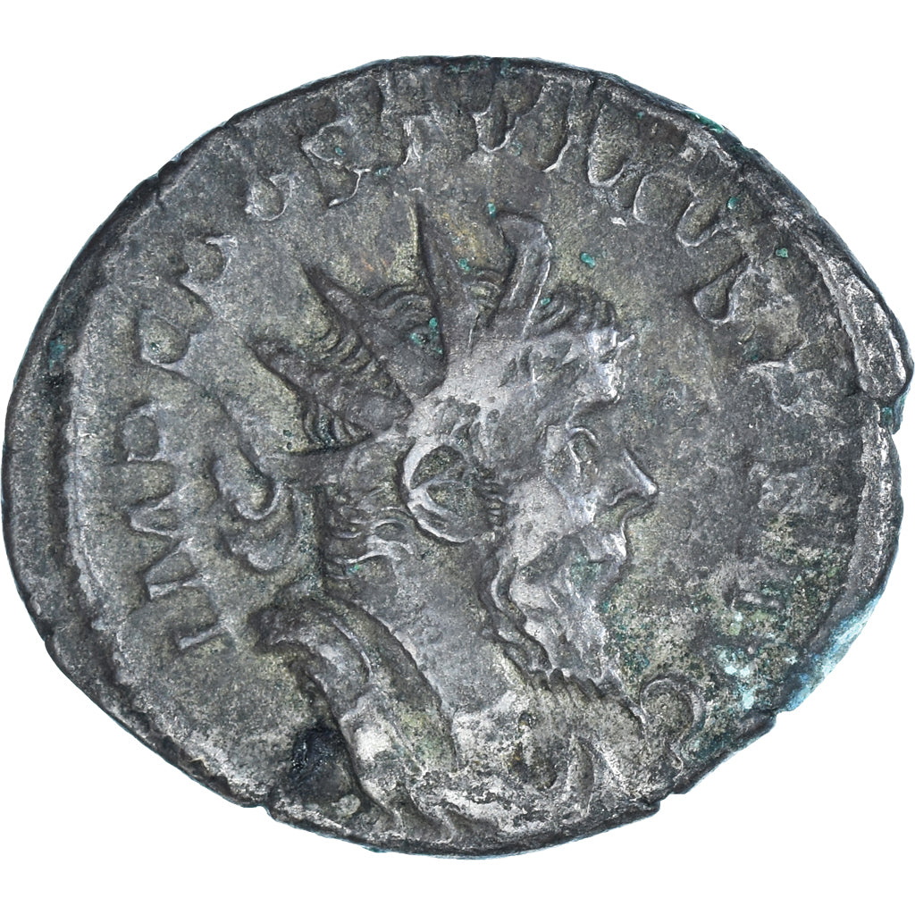 Moneda, Postumus, Antoninianus, 262-263, Trier, BC+, Vellón, RIC:72