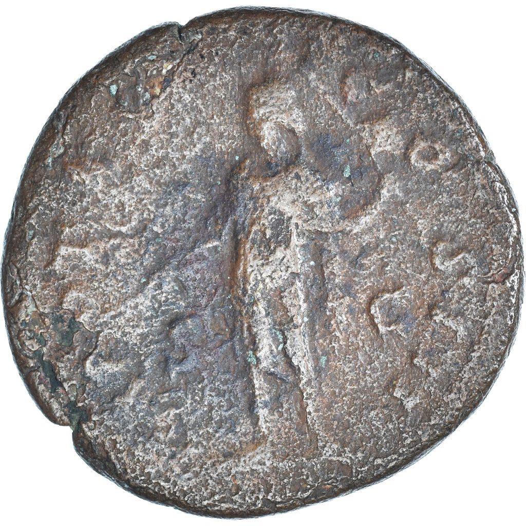 Moneta, Marcus Aurelius, As, 161, Rome, Rare, MB, Bronzo, RIC:1362