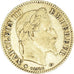 Moneta, Francia, Napoleon III, 10 Francs, 1864, Paris, MB+, Oro, KM:800.1
