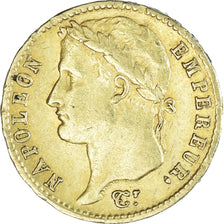 Moneda, Francia, Napoleon I, 20 Francs, 1811, Paris, MBC, Oro, KM:695.1