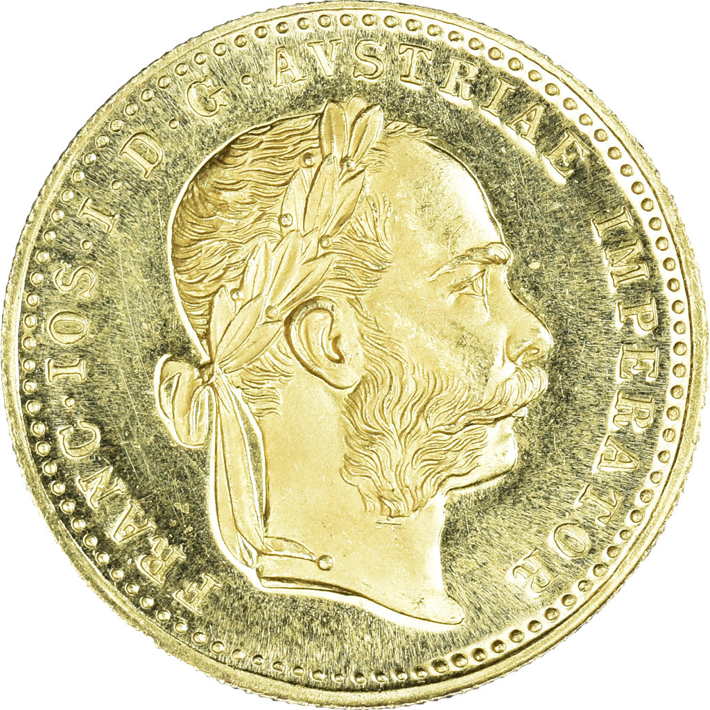 Moneta, Austria, Franz Joseph I, Ducat, 1915, Restrike, SPL, Oro, KM:2267