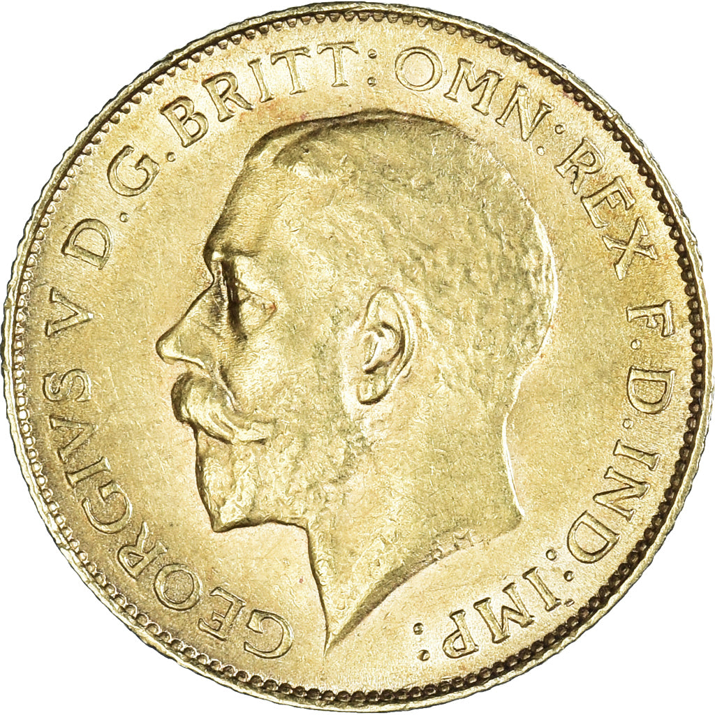 Moneda, Sudáfrica, George V, 1/2 Sovereign, 1926, Pretoria, MBC+, Oro, KM:20