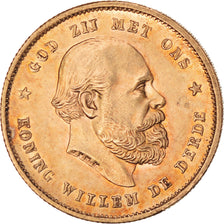 Monnaie, Pays-Bas, William III, 10 Gulden, 1889, Utrecht, SUP, Or, KM:106