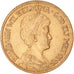Coin, Netherlands, Wilhelmina I, 10 Gulden, 1911, MS(60-62), Gold, KM:149
