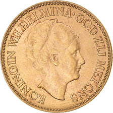 Coin, Netherlands, Wilhelmina I, 10 Gulden, 1932, Utrecht, MS(60-62), Gold