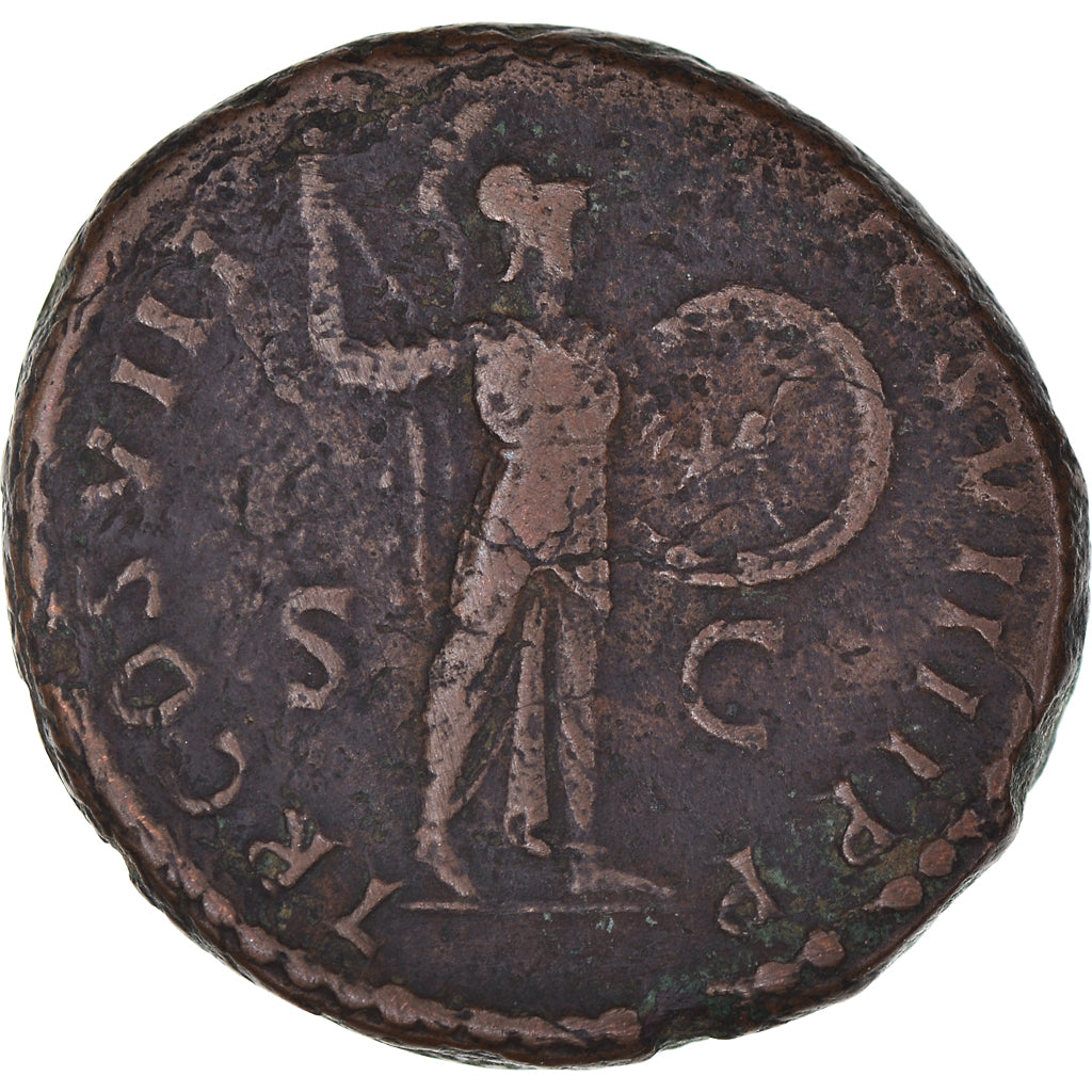 Coin, Domitian, As, 82, Rome, VF(30-35), Bronze, RIC:110