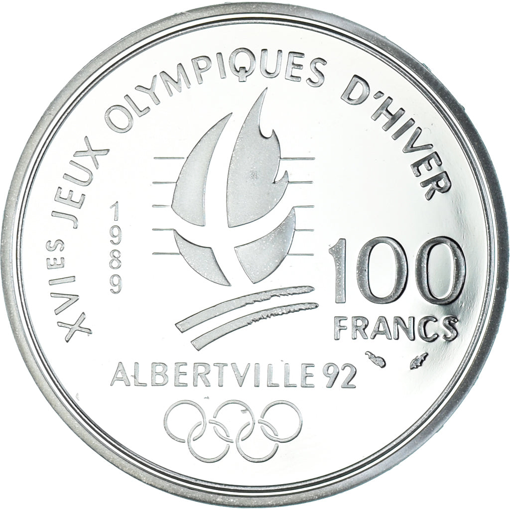 Coin, France, 100 Francs, 1989, MS(64), Silver, KM:972, Gadoury:C3