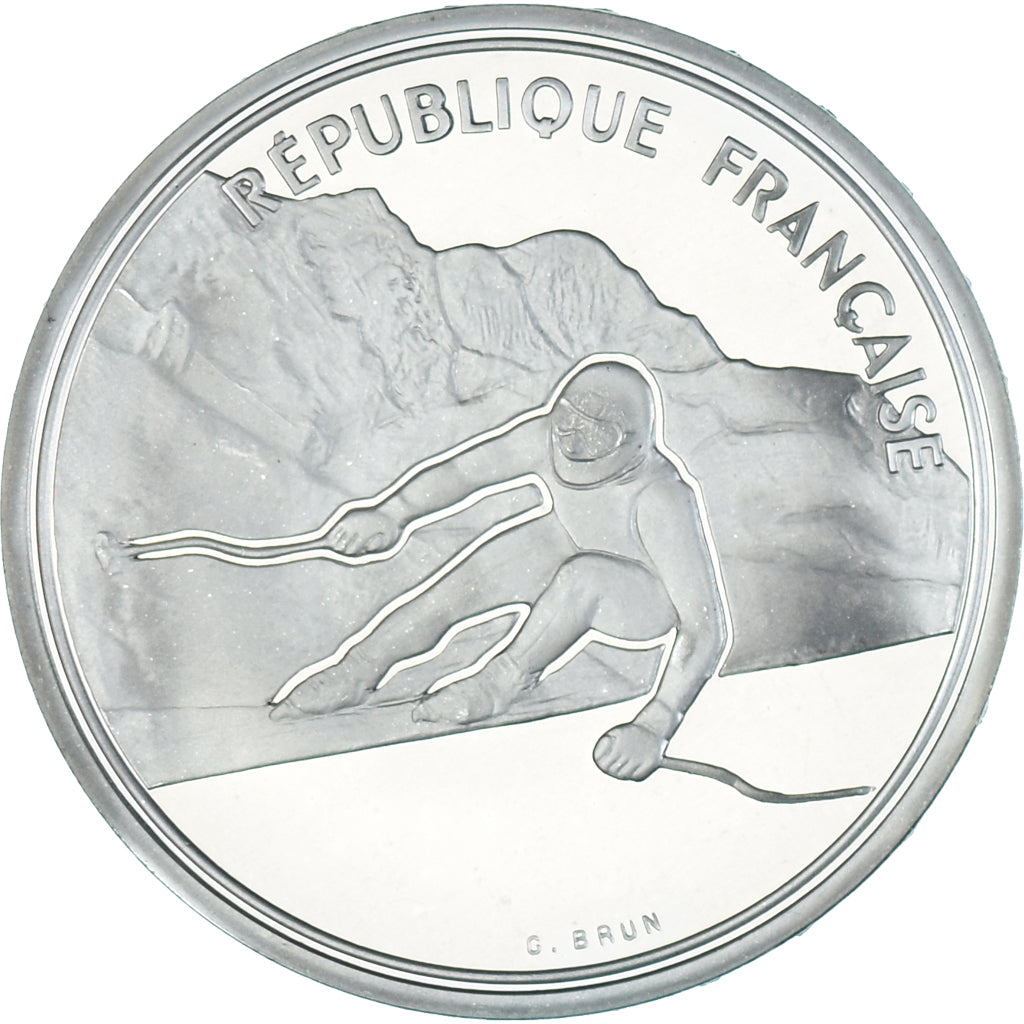 Coin, France, 100 Francs, 1989, MS(64), Silver, KM:971, Gadoury:C1