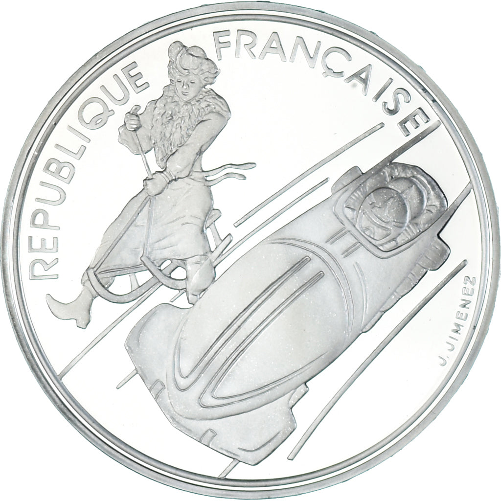 Münze, Frankreich, 100 Francs, 1990, UNZ+, Silber, KM:981, Gadoury:C9