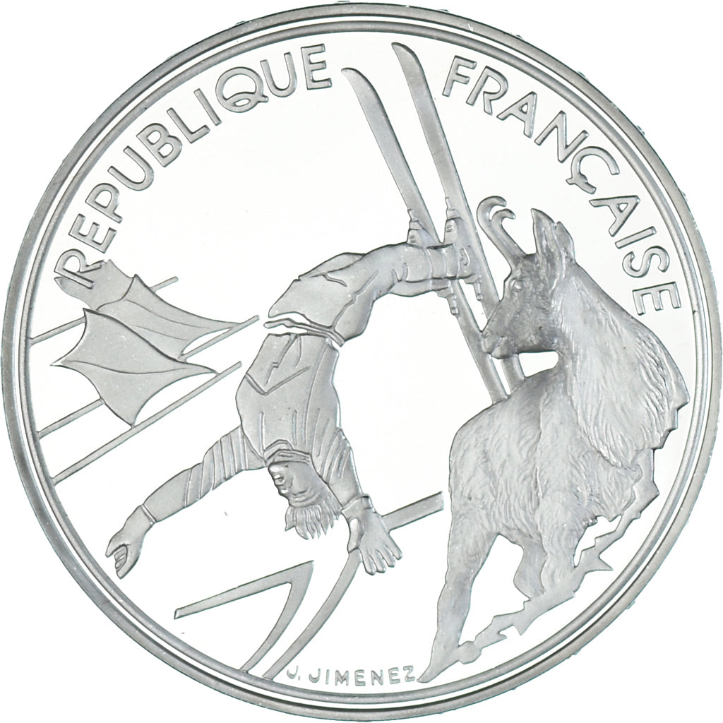 Coin, France, 100 Francs, 1990, MS(64), Silver, KM:983, Gadoury:C11