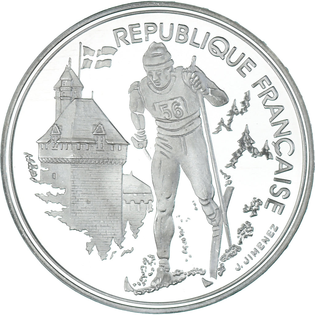 Coin, France, 100 Francs, 1991, MS(64), Silver, KM:994, Gadoury:C18