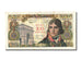 Billete, Francia, 100 Nouveaux Francs on 10,000 Francs, 1955-1959 Overprinted
