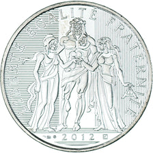 France, 10 Euro, 2012, Hercule, MS(63), Silver, Gadoury:EU516