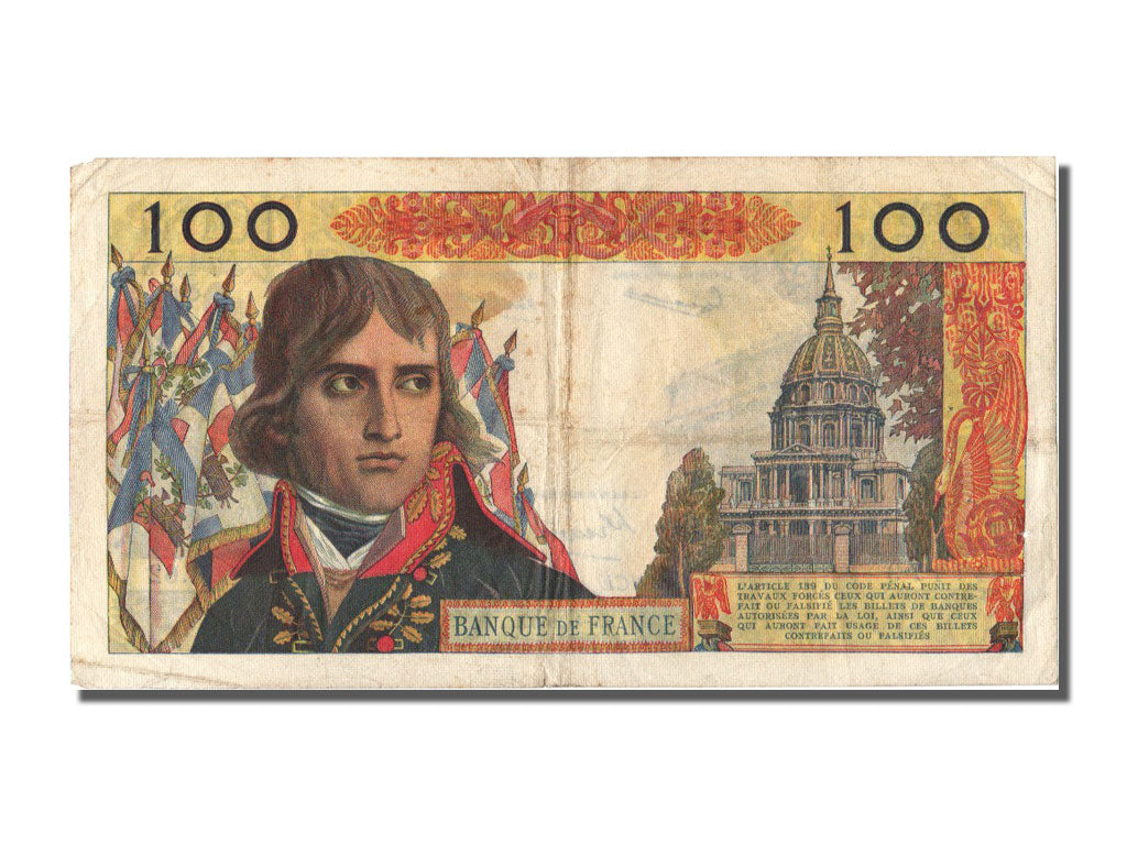 Francia, 100 Nouveaux Francs, 100 NF 1959-1964 ''Bonaparte'', 1960, KM:144a,...